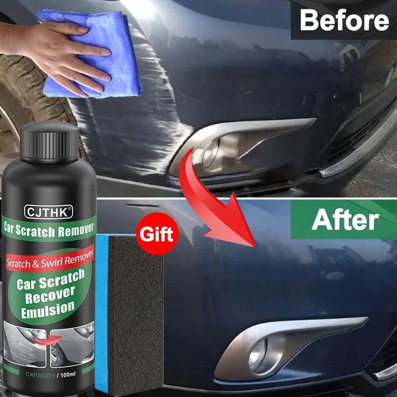 Car Scratch Remover Paint Care Kit with Polishing & Grinding Compound