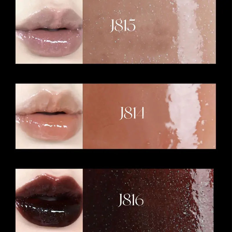 Girlcult Iridescent Lip Gloss Set - Moisturizing, Non-Sticky, Gradient Finish