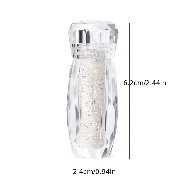 Sparkling Caviar Bead Rhinestones Set for 3D Nail Art DIY Fairy-Tale Manicure
