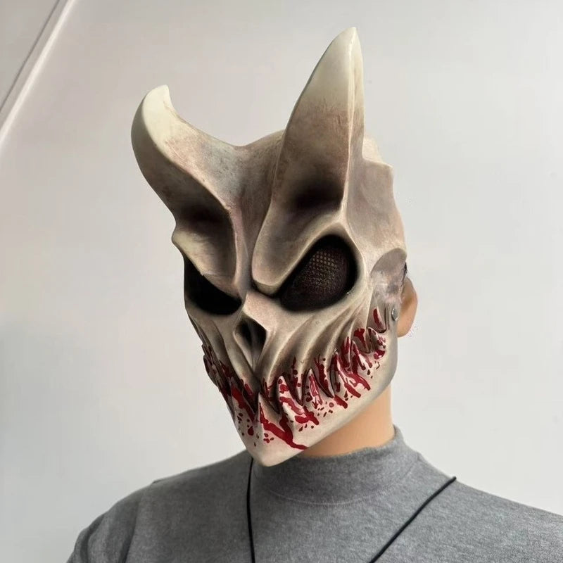 Movable PVC Mask with Dead Core Design for Halloween and Parties