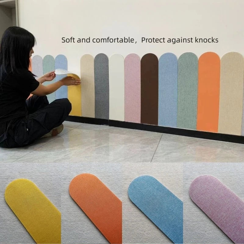 20pcs Self-Adhesive Foam Wall Panels for Acoustic & Decorative Wall Decoration