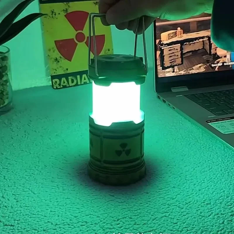 Mini Simulation Nuclear Reactor Lantern - Handheld Camping & Night Light Gift