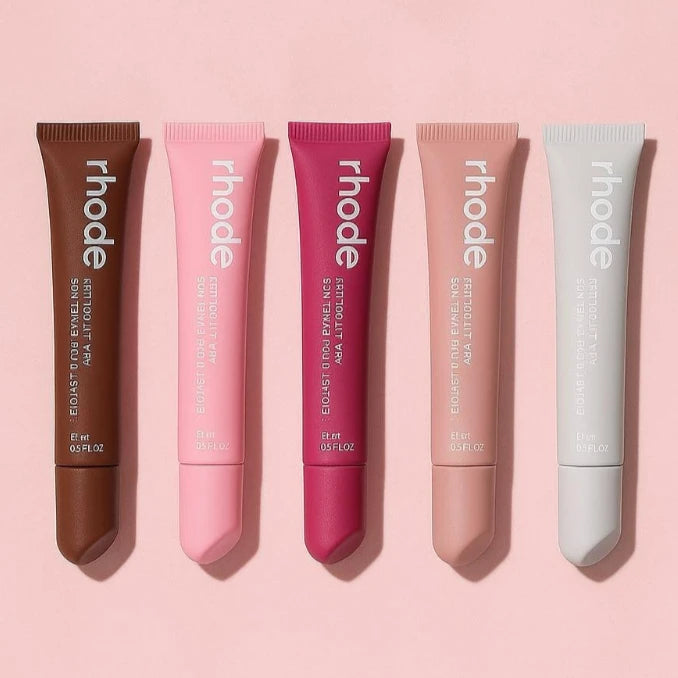 Waterproof Lip Gloss & Blush Stick Set - Non-Fading Moisturizing Lip & Cheek Makeup