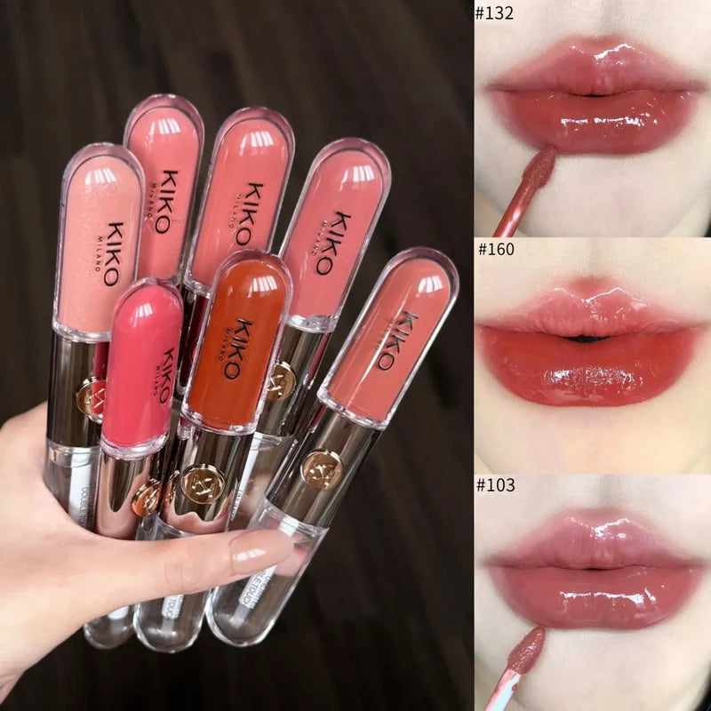 Double Headed Lipstick Set - Matte Waterproof Long Lasting Lip Makeup for Women