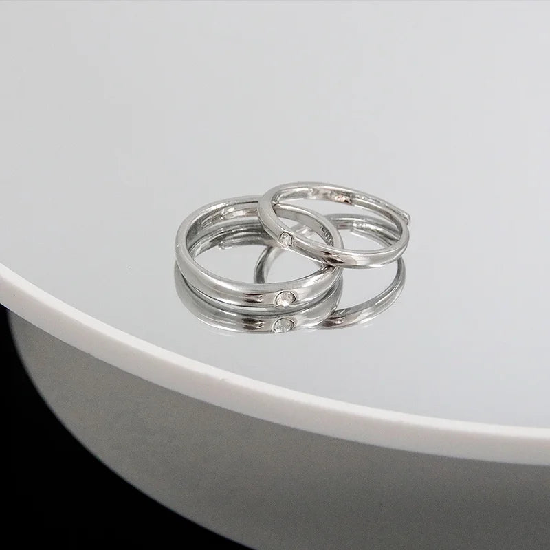 2pcs Anime Yuta Okkotsu Rings Cosplay Jewelry Accessories for Men Women Couple