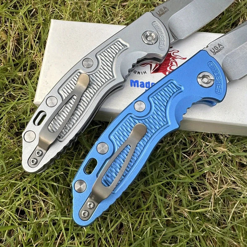 Multifunction Folding Pocket Knife with D2 Steel Blade and Aluminum Handle
