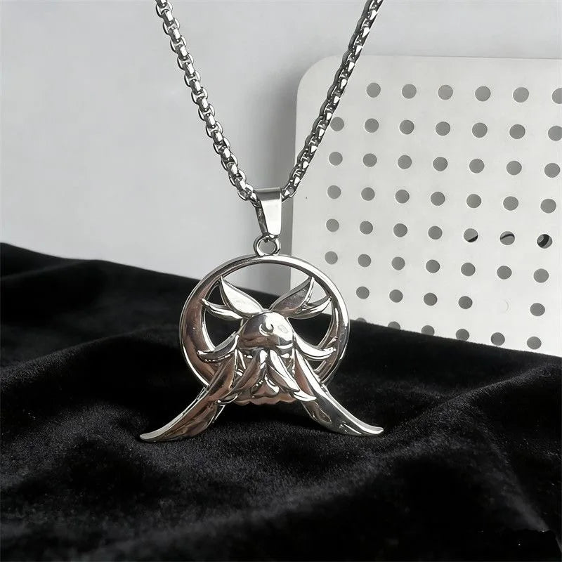 Genshin Impact Columbina Durin Cosplay Pendant Anime Dragon Wings Heart Chain Jewelry