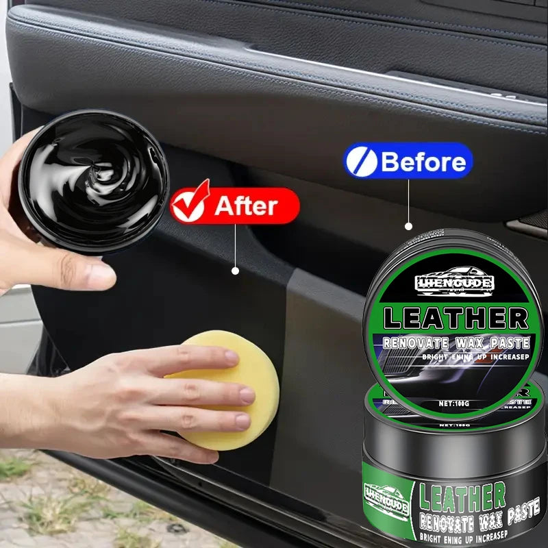 Car Polishing Wax 100g Nano Crystal Coating for Scratch Removal & Shine