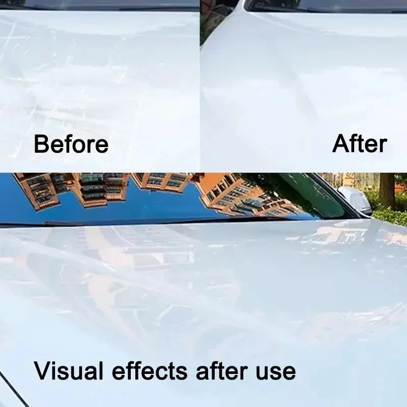 Premium White Car Wax - Scratch Repair & Polishing Paste for All White Vehicles