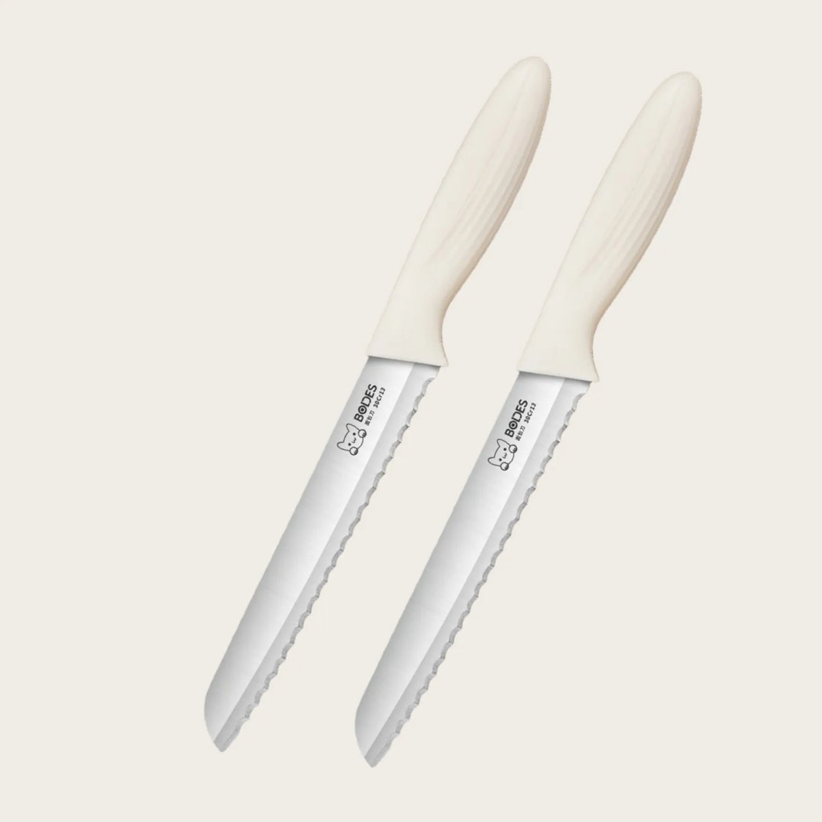 Professional Bread Knife 26cm Stainless Steel Pastry & Cake Slicer - Non-Crumble Serrated Blade