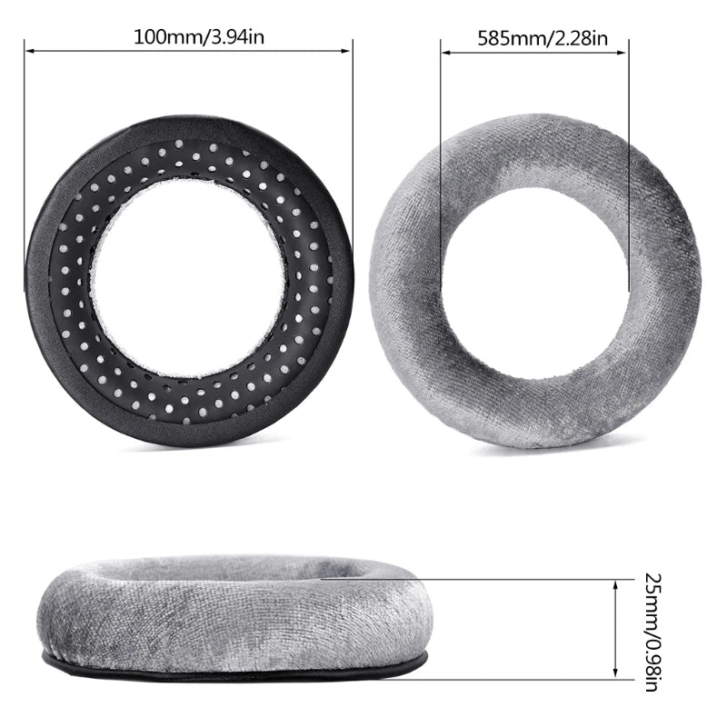 Replacement Ear Pads for Beyerdynamic DT770 DT880 DT990 PRO Headphones - Soft Ear Cushions