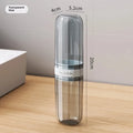 Travel Toothbrush Case Set - Transparent Portable Outdoor & Business Trip Accessories