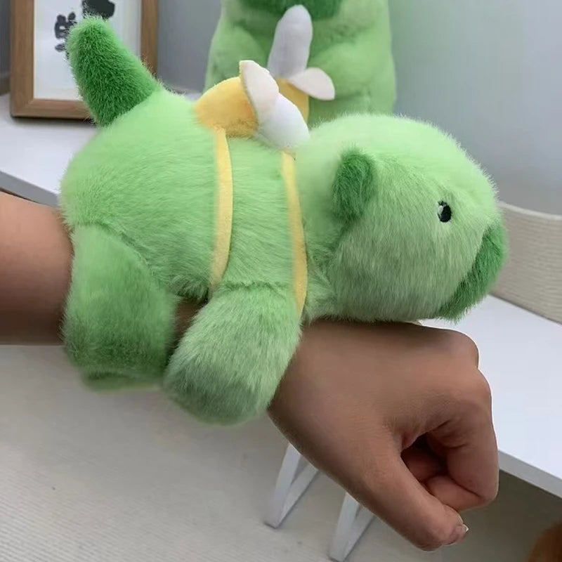 Animal Plush Wristband Toy Set - Cute Capybara Fox Doll for Christmas Gifts