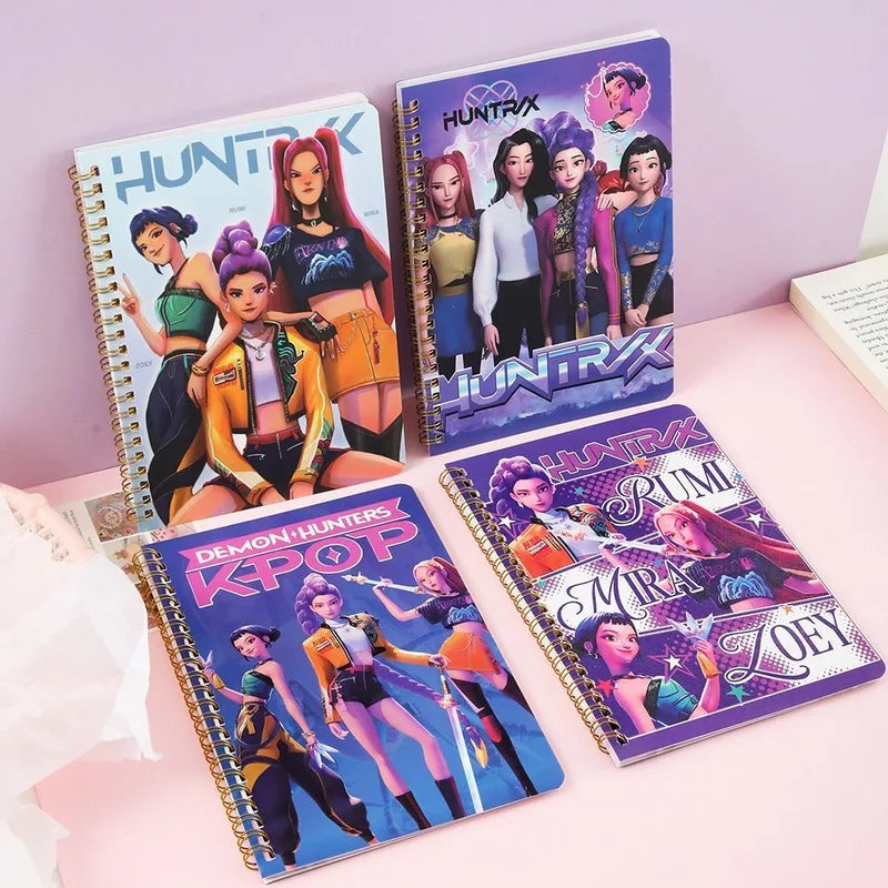 Colorful Spiral Notebook for Students and Creative Projects - Gift Diary & Classroom Use