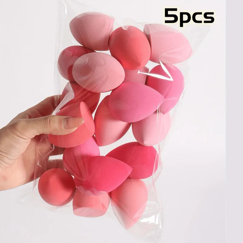 Ombre Makeup Sponge Set - Vegan Dual Use for Liquid & Powder, Latex-Free Travel Essentials for All Skin Types