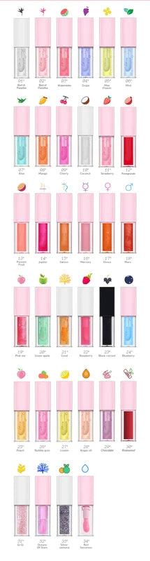 Private Label Clear Lip Gloss with Custom Logo, Long-Lasting & Moisturizing