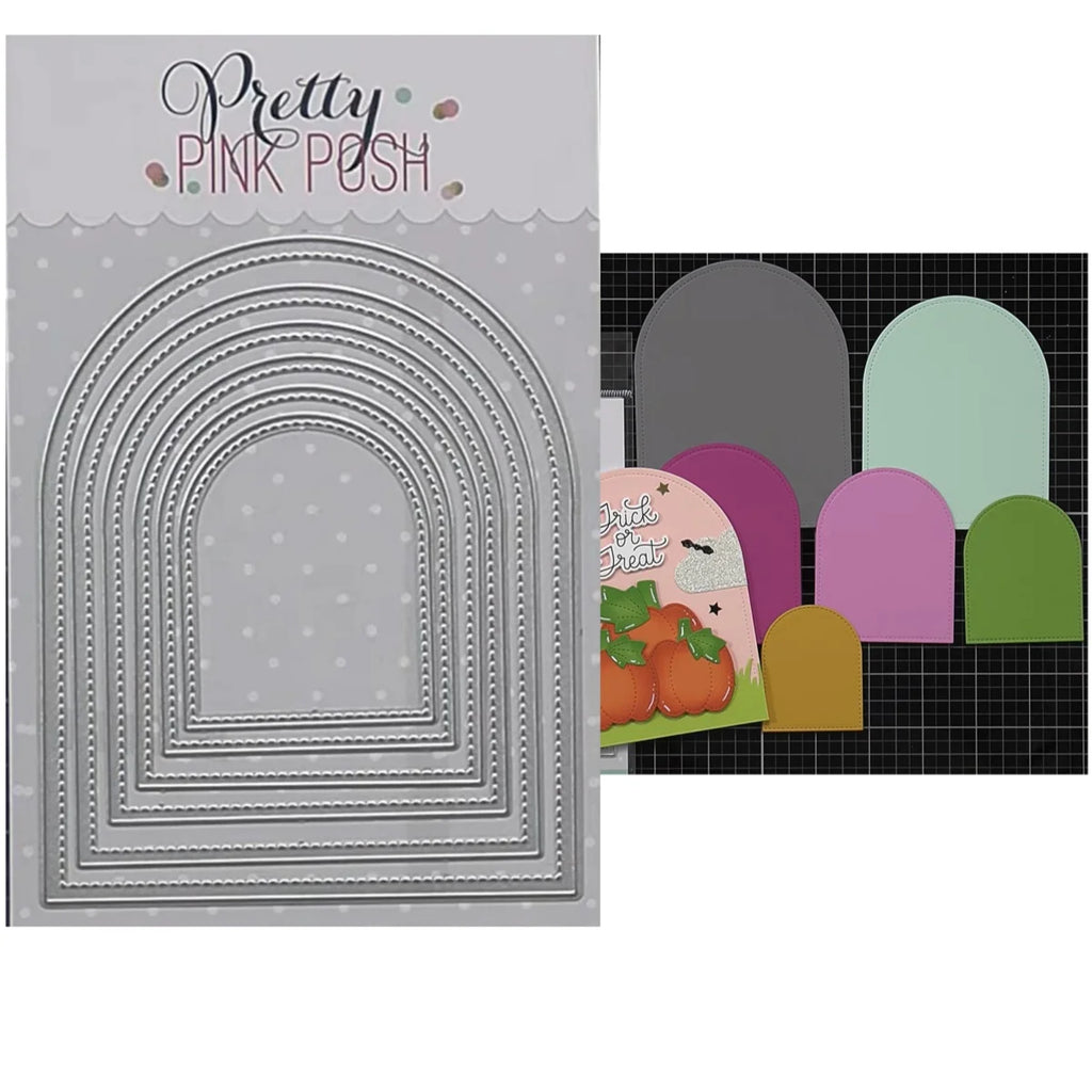 Metal Die Cutting Dies for DIY Crafting Scrapbooking Card Making - Skull & Apple Design
