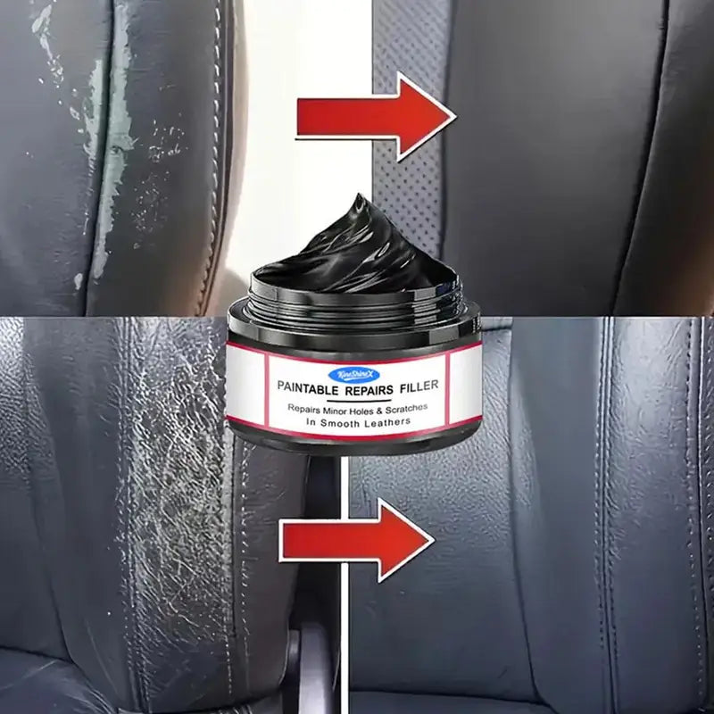 Car Scratch Repair Cream for Interior & Exterior Plastic and Leather - Polishing & Protection