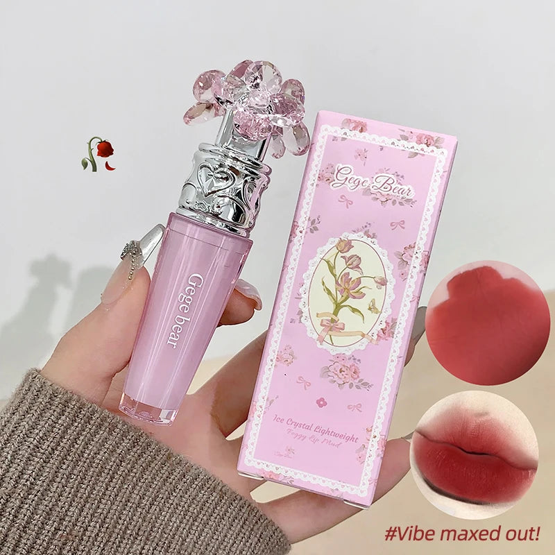Matte Lip Glaze Long-Lasting Lipstick - Velvet, Non-Drying, Multiple Colors