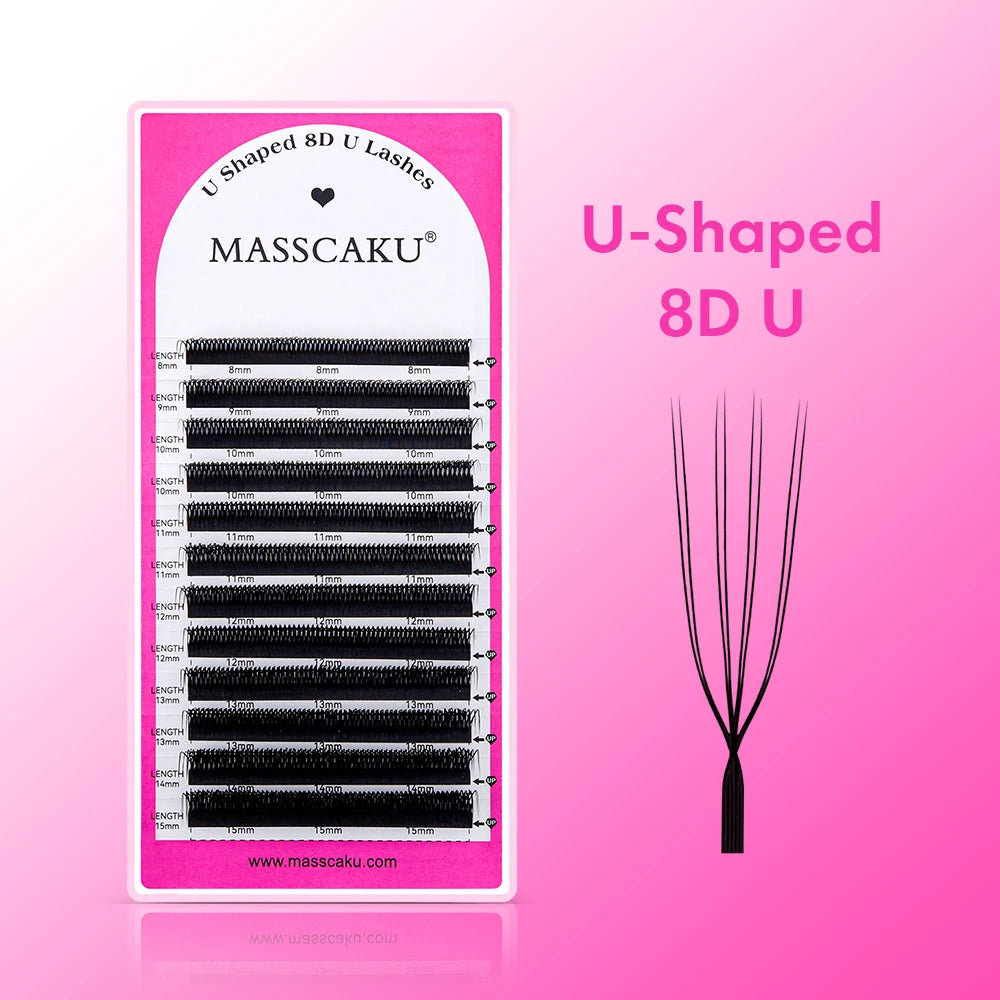 False Eyelashes 3D/4D/5D/6D/8D/10D Mix 8-15mm Natural Volume Lashes