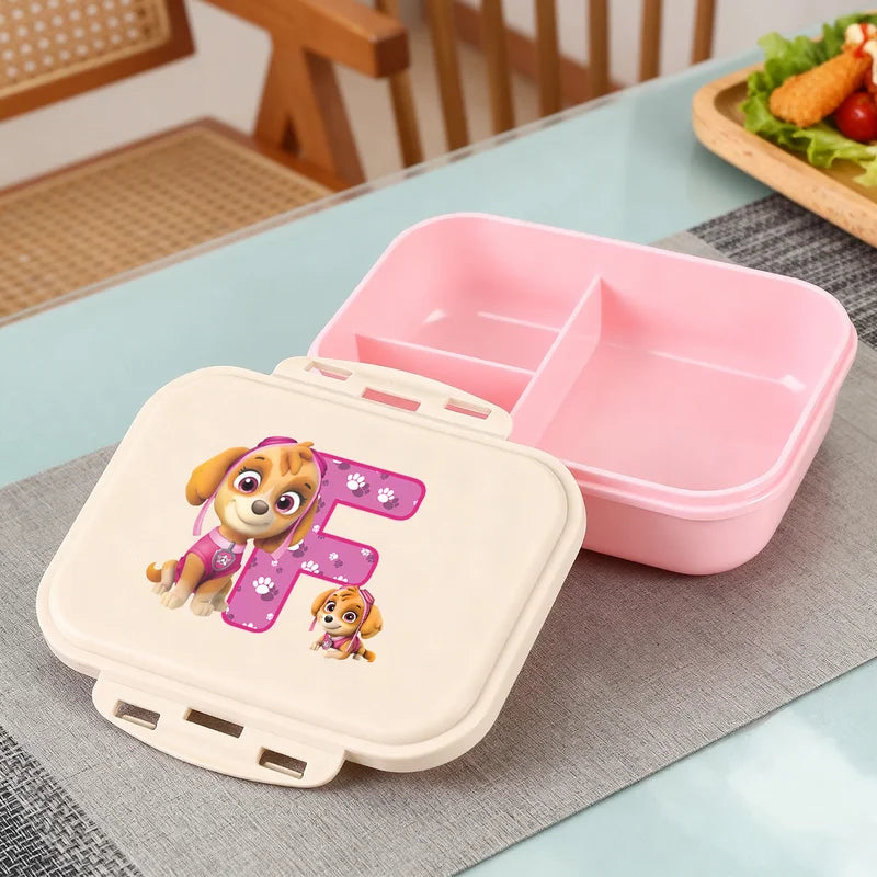 Kids Cartoon Lunch Box with Insulated Food Container - Portable Bento Box