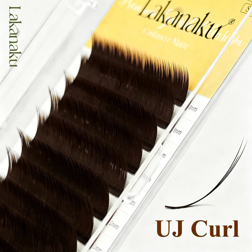 Russian Volume Eyelash Extensions Fluffy Fans with Adhesive - Premade Lash Fans