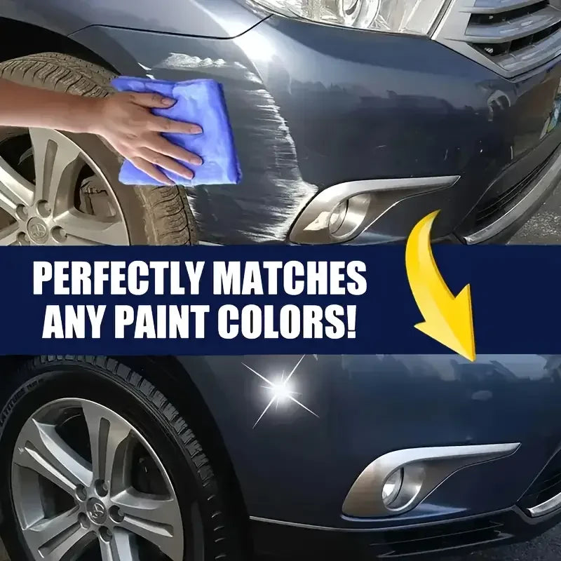 Fast Acting Car Scratch Repair Wax - Professional Paint Restorer for Minor Scratches