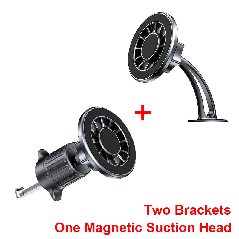 Magnetic Car Phone Holder for MagSafe and GPS, Air Vent Mount, Universal Fit