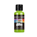 24 Color Acrylic Paint Set for Leather Fabric and Craft DIY