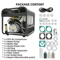High Pressure PCP Air Compressor 4500PSI 300Bar for Scuba Diving & Paintball