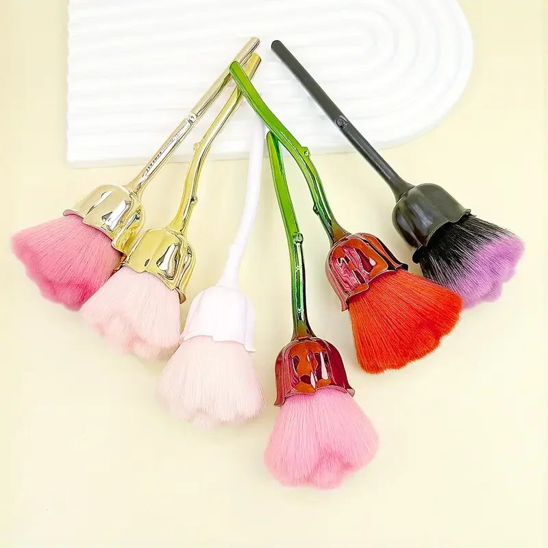 Loose Powder Makeup Brush Set for Face and Nails – Beauty & Grooming Tools