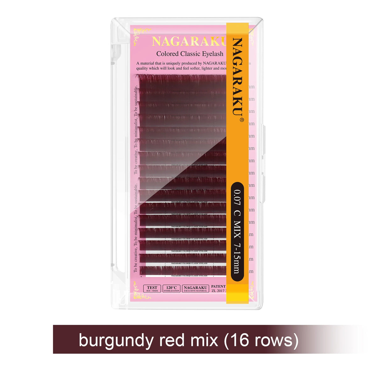 Colorful Eyelash Extensions 7-15mm Faux Mink False Lashes for Eye Makeup