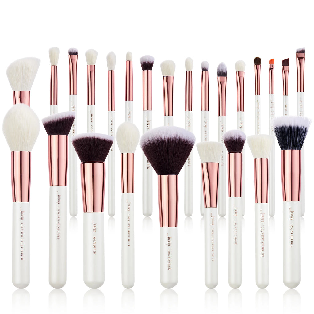 Professional Makeup Brushes Set 25 Pcs - Face Eye Powder Foundation Tools