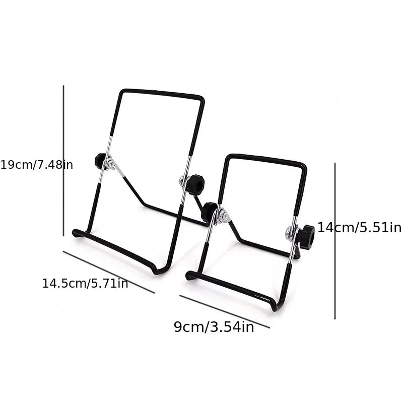 Foldable Metal Tablet Stand Mount for iPad Phone Universal Desk & Travel Use