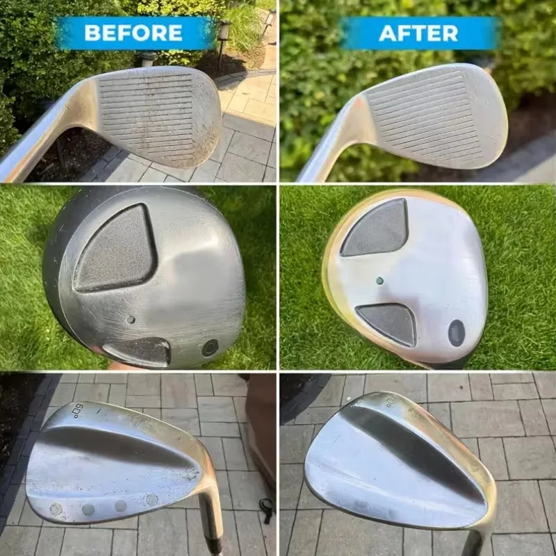 Golf Club Polishing Wax Oxidation Scratch Remover Mirror Shine Restore for Woods Irons Putters