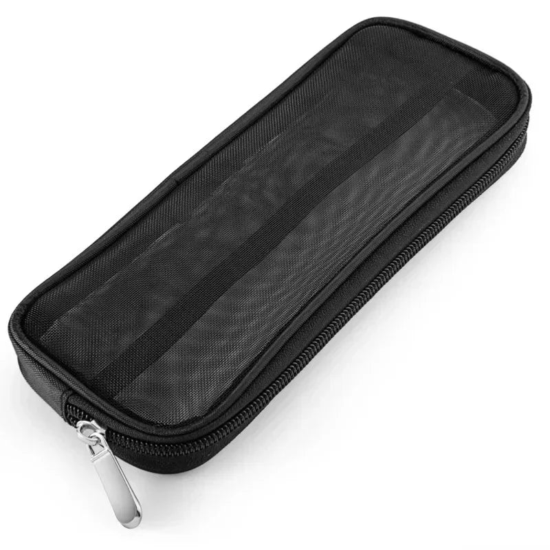 Travel Makeup Brush Organizer Pouch Cosmetic Toiletry Bag for Men Women