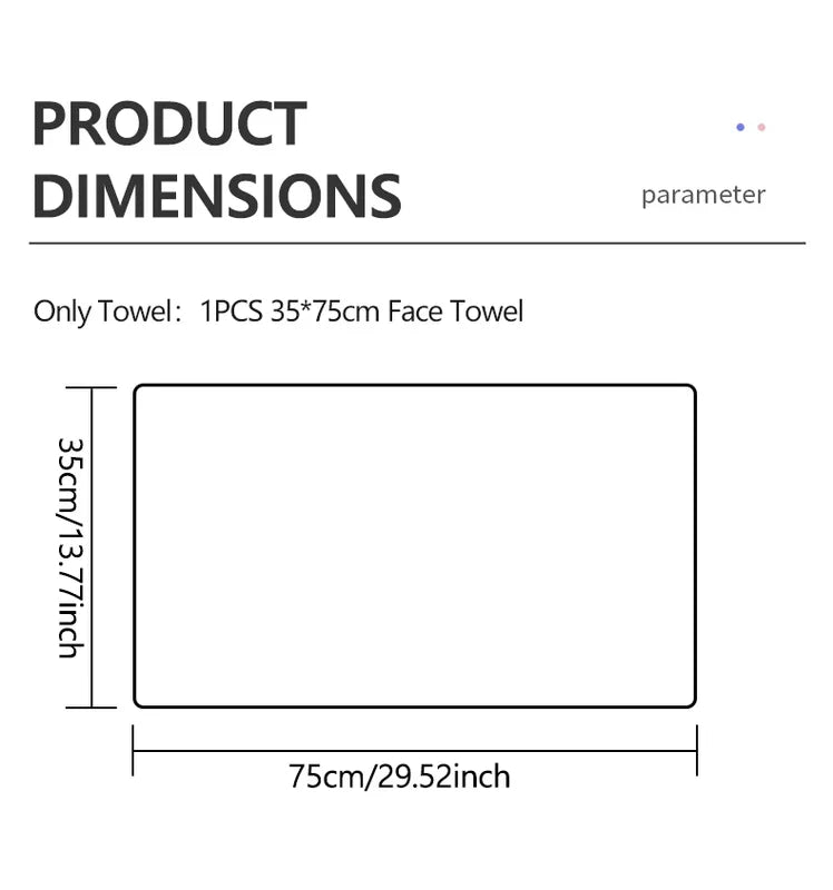 Thickened Coral Fleece Towel Set - Soft & Absorbent Bath & Face Towels
