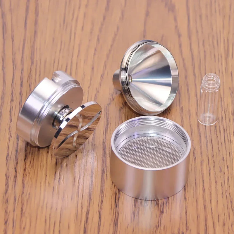 Kitchen Spice Grinder Pepper Mill Hand Operated 44/56mm Aluminum Alloy