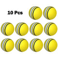 Golf Sponge Soft Rainbow Balls 10pcs Set - Swing Training Foam Balls