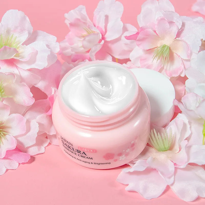 2pcs Sakura Face Cream - Moisturizing & Skin Elasticity Boosting Facial Moisturizer