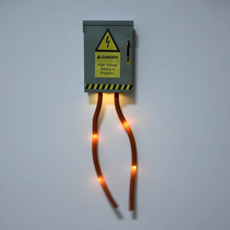 Halloween Hanging Ghost Decoration with Light-Up Eyes for Outdoor Yard Haunted House Party