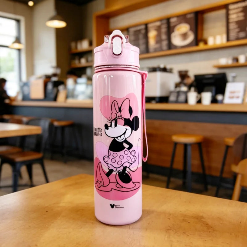 Large Capacity Kids Water Bottle with Leakproof Seal & Straw - Multiple Colors