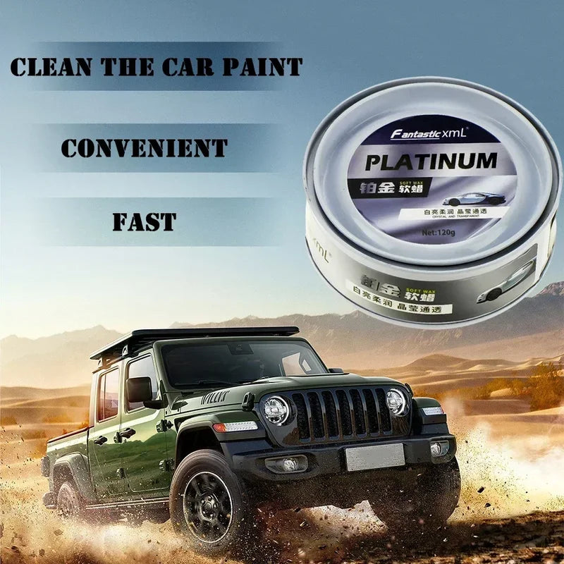 Car Wax Crystal Plating Set Nano Ceramic Coating Scratch Removal & Polishing