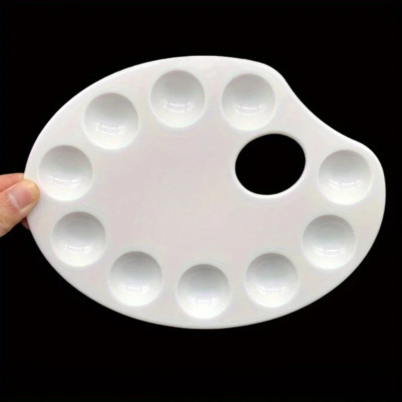 Reusable Painting Palette for Gouache, Acrylic, Watercolor - Eco-Friendly Plastic