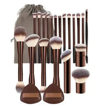 20-Piece Makeup Brush Set for Foundation, Concealer, Eyeshadow & Blush