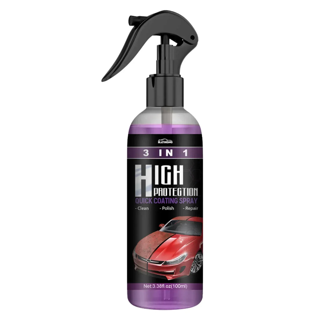 Car Ceramic Coating Liquid Wax Glass Paint Protection Hydrophobic Shine