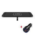 Wireless Car Charger Silicone Pad Stand for iPhone, Samsung, Xiaomi & Huawei