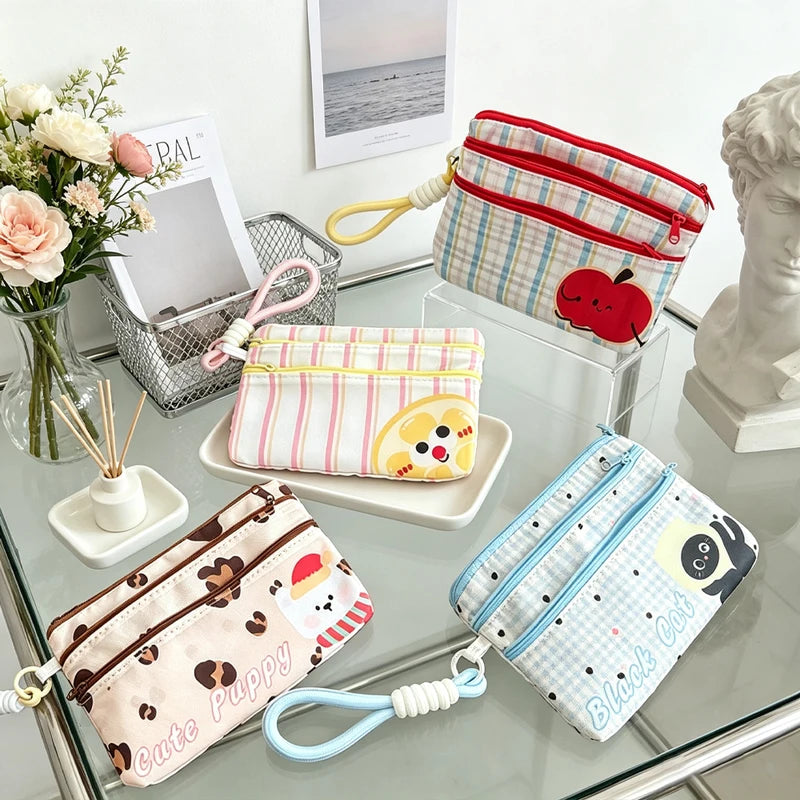 Travel Storage Bag for Small Items Organizer Document Phone Passport