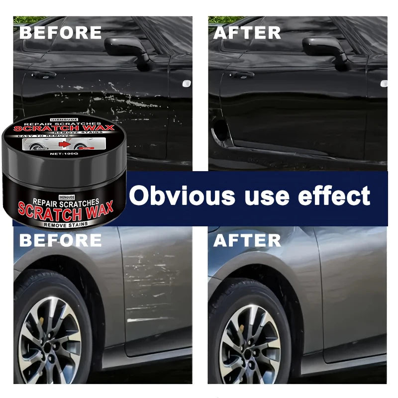 Car Paint Polish Wax 100g Scratch Remover Metal Polishing Paste for Vehicle Care