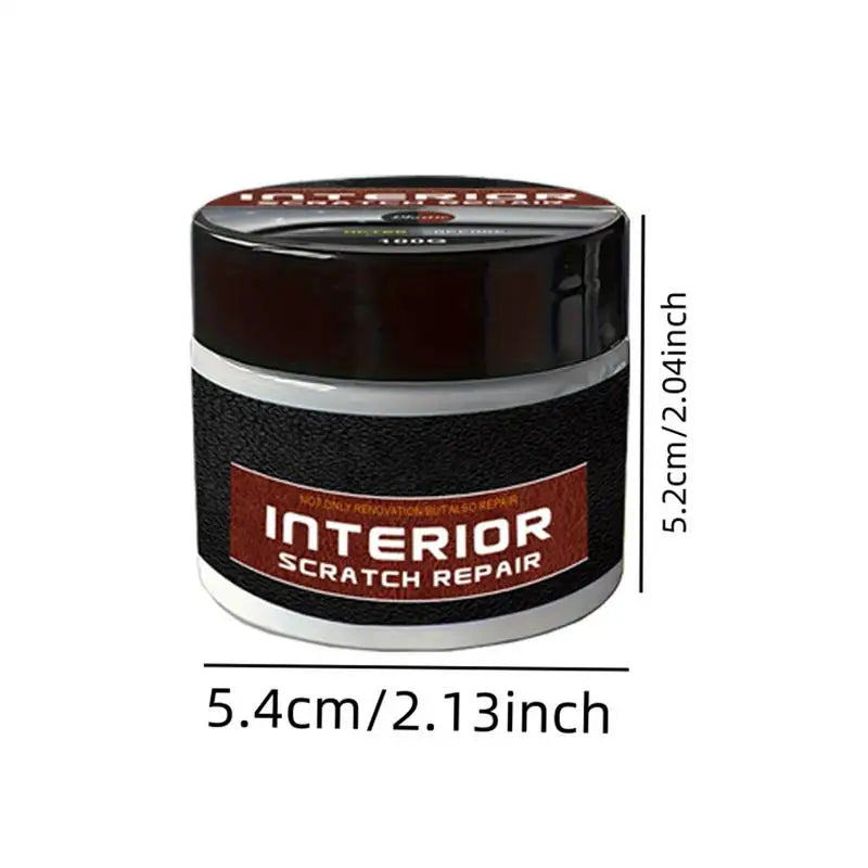 Car Dashboard Scratch Repair Paste Kit - Interior Panel Wax Coating for Minor Scratches